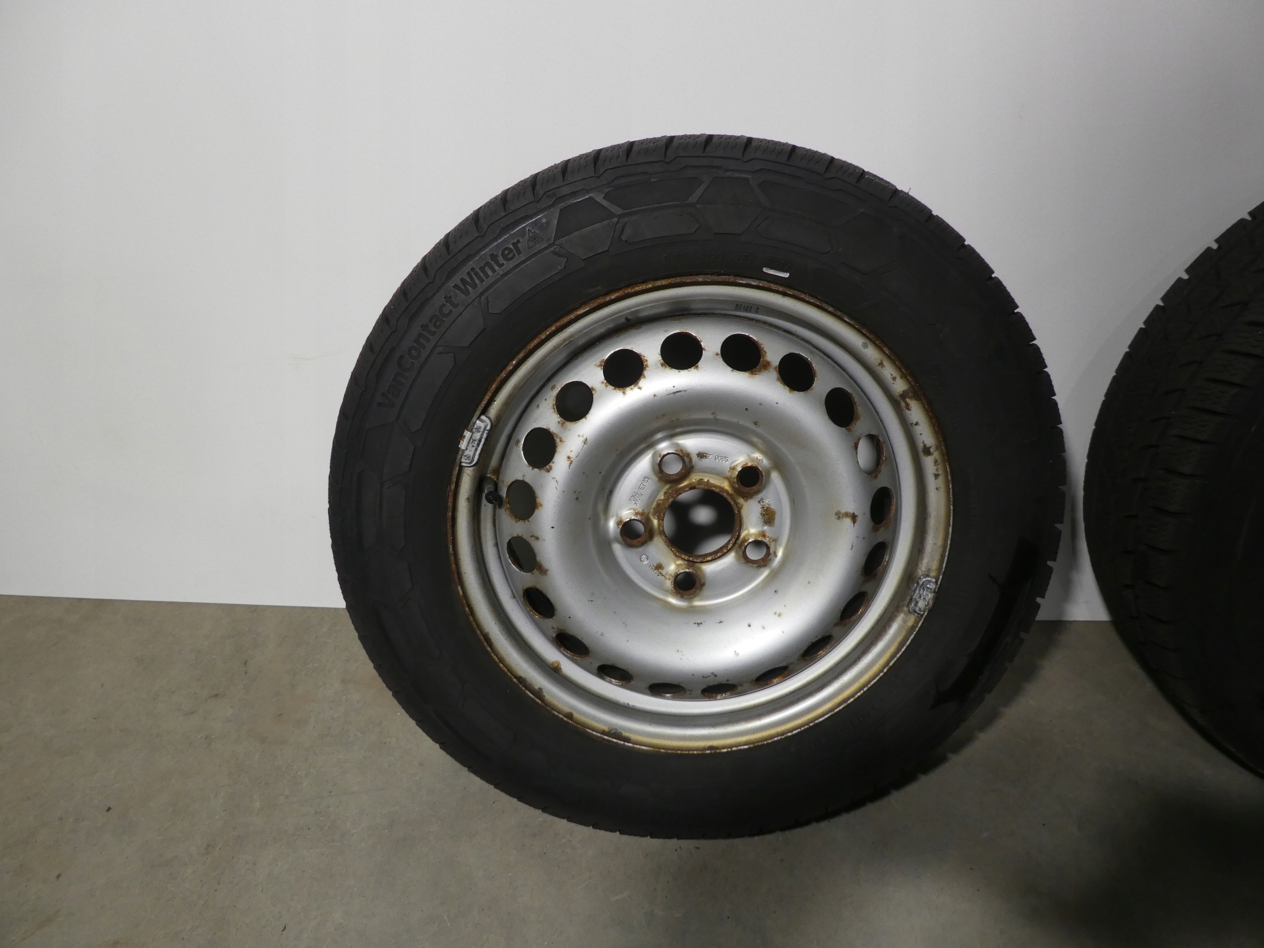 2X wheels discs tyres 7H0 VW T5 T6 205/65/R16C 2017R
