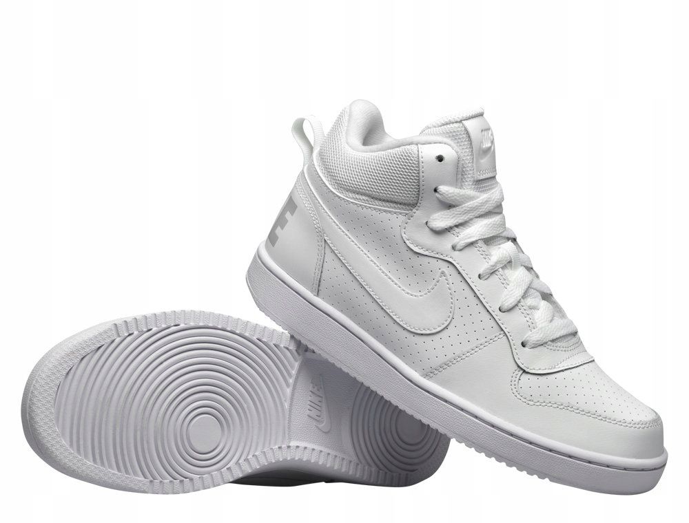 Buty Młodzieżowe Nike Court Borough Mid (Gs) 839977 100 R-36