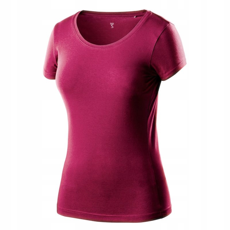

T-shirt damski bordowy Neo Tools 80-611-L