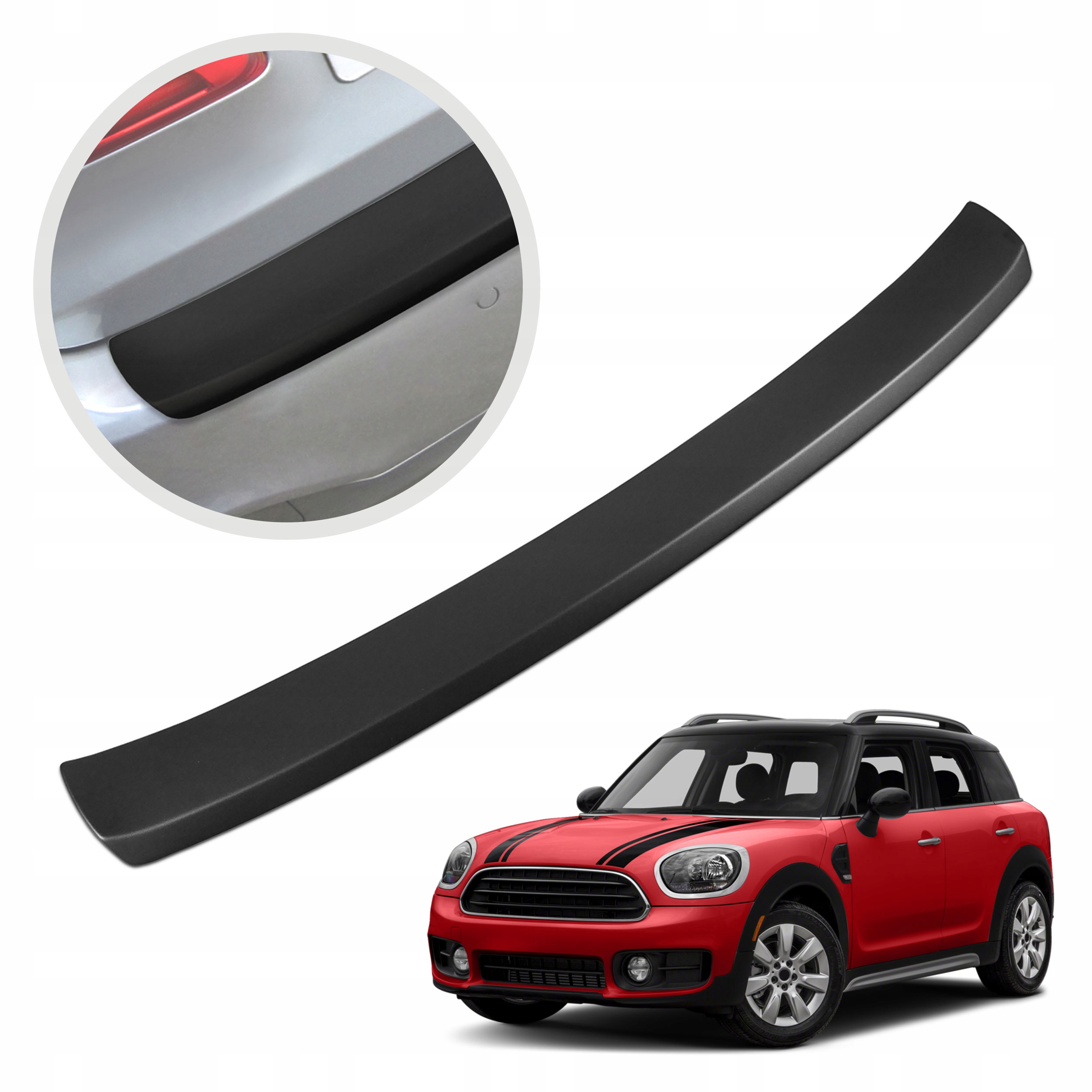 Ochranná lišta na zadný nárazník pre Mini Countryman 2017-2020