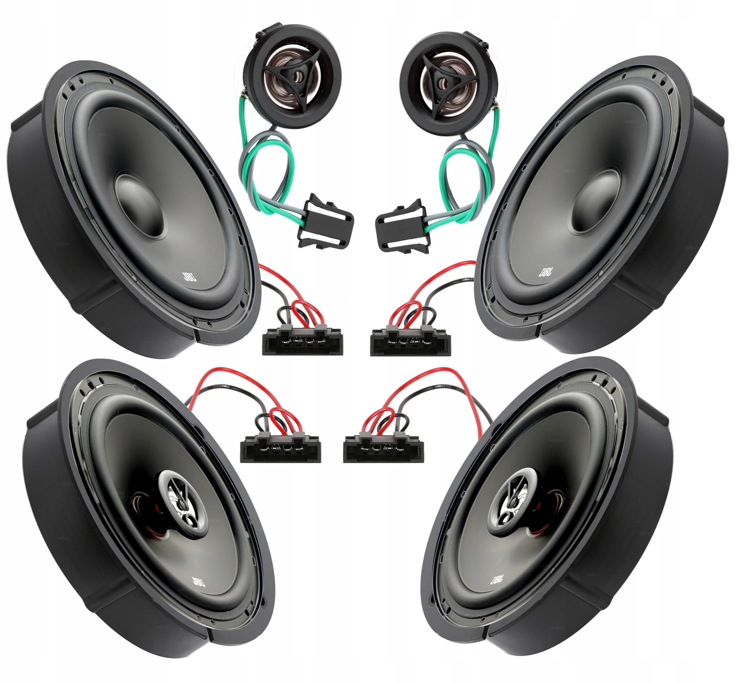 STAGE1601C - JBL Stage колонки VW GOLF 4 PASSAT B5 передня задня