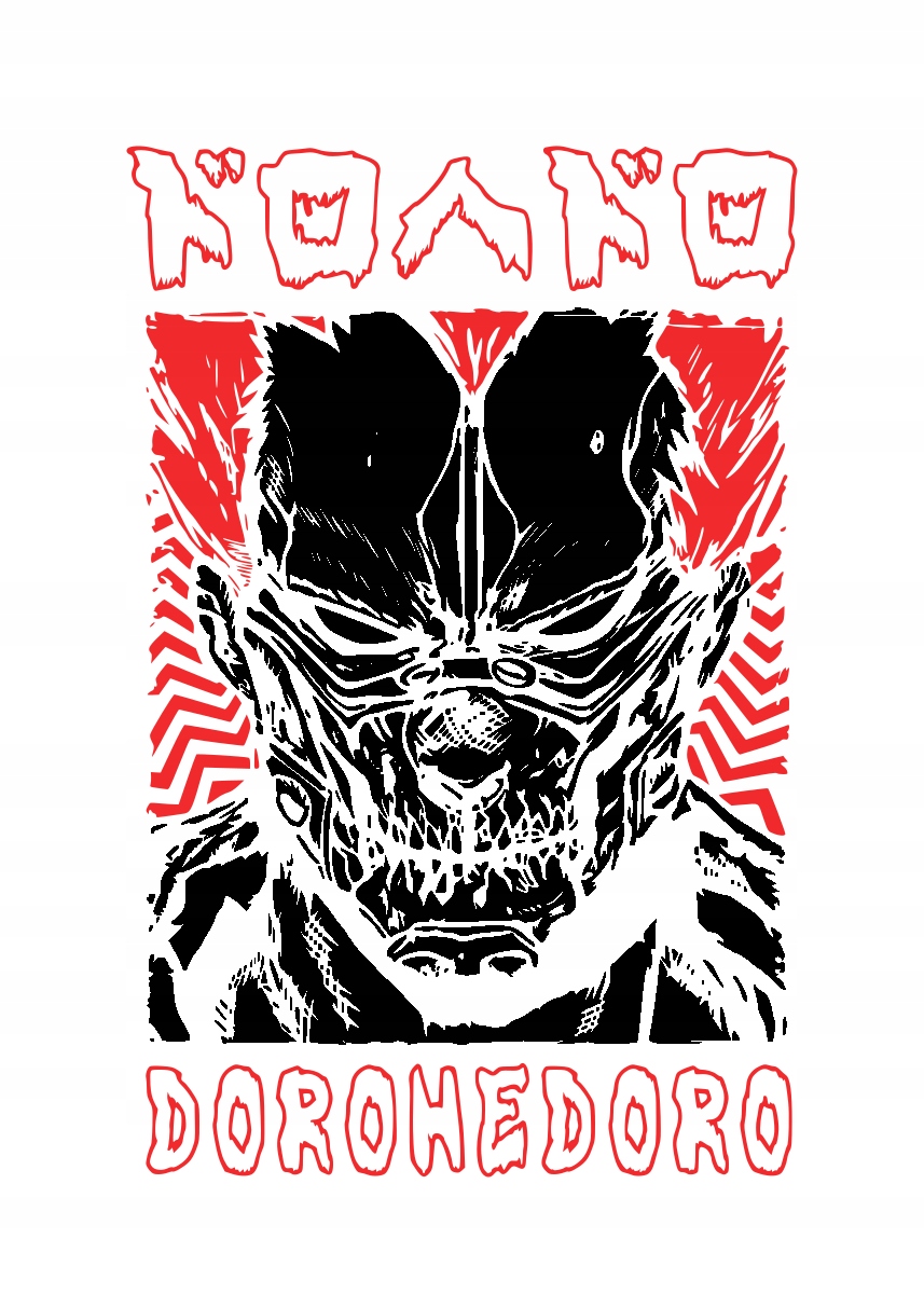 

Naprasowanka Dorohedoro Anime Naklejka Na Odzież
