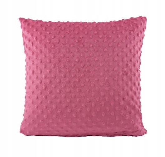 

Poszewka 40X40 Dekoracyjna Minky Ciemny Róż
