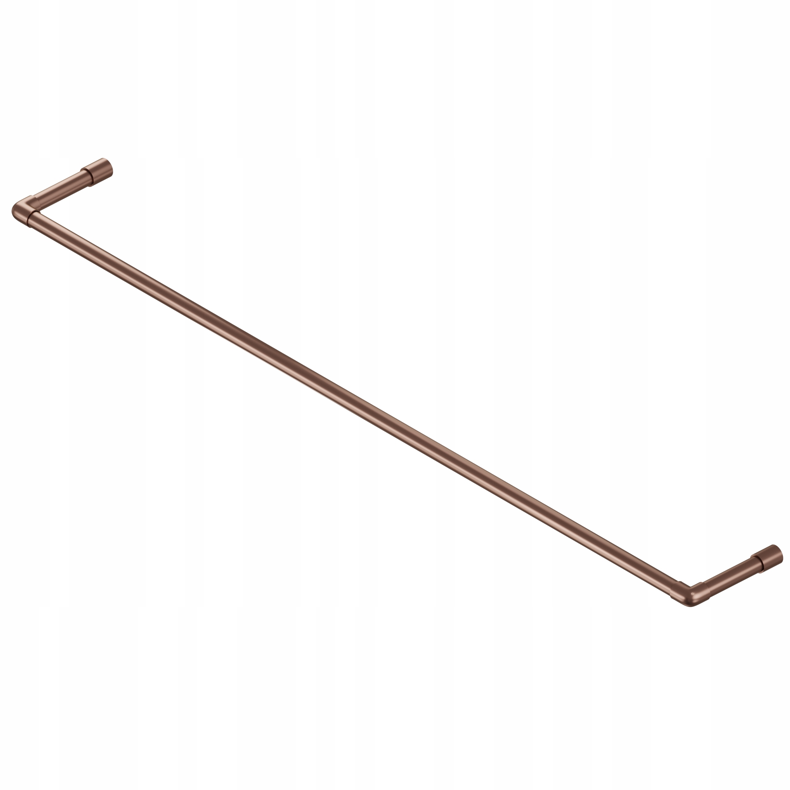 Koupelnový Věšák Na Ručníky, Držák 25 MM, Měděný, 148 CM, Ginger