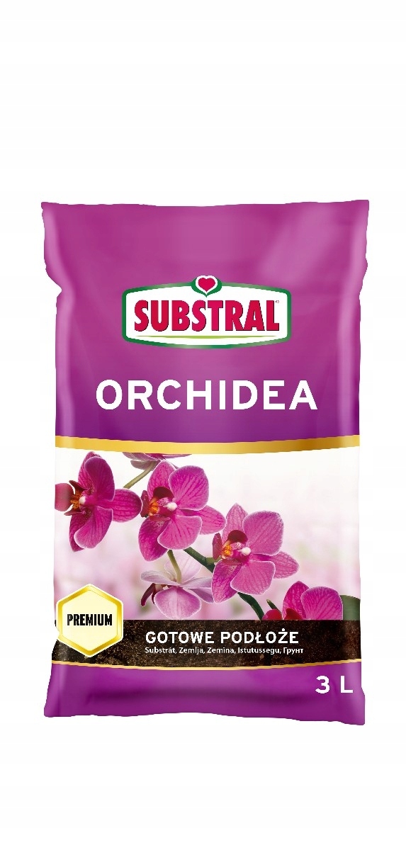 

Podłoże Ziemia Orchidea 3l Substral