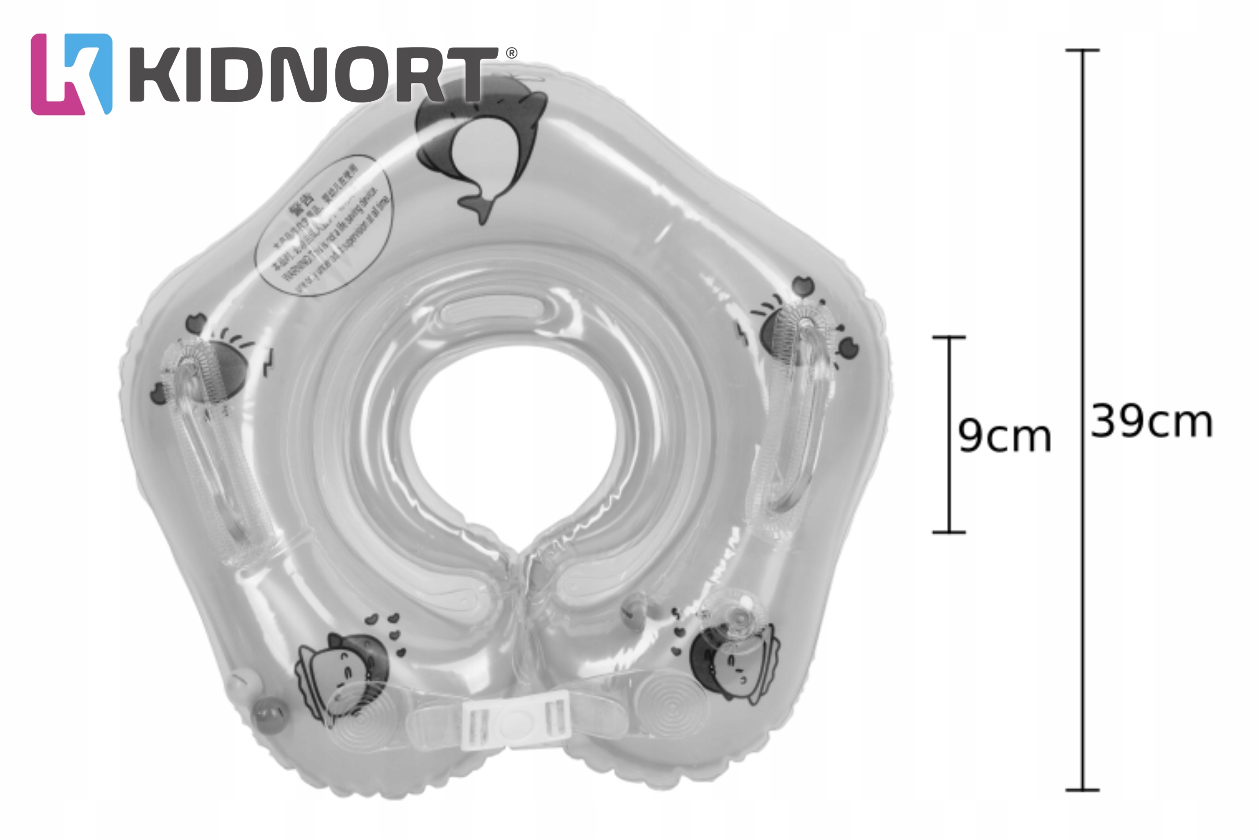 Kółko kołnierz do pływania kąpieli dla niemowląt EAN (GTIN) 5907691901713