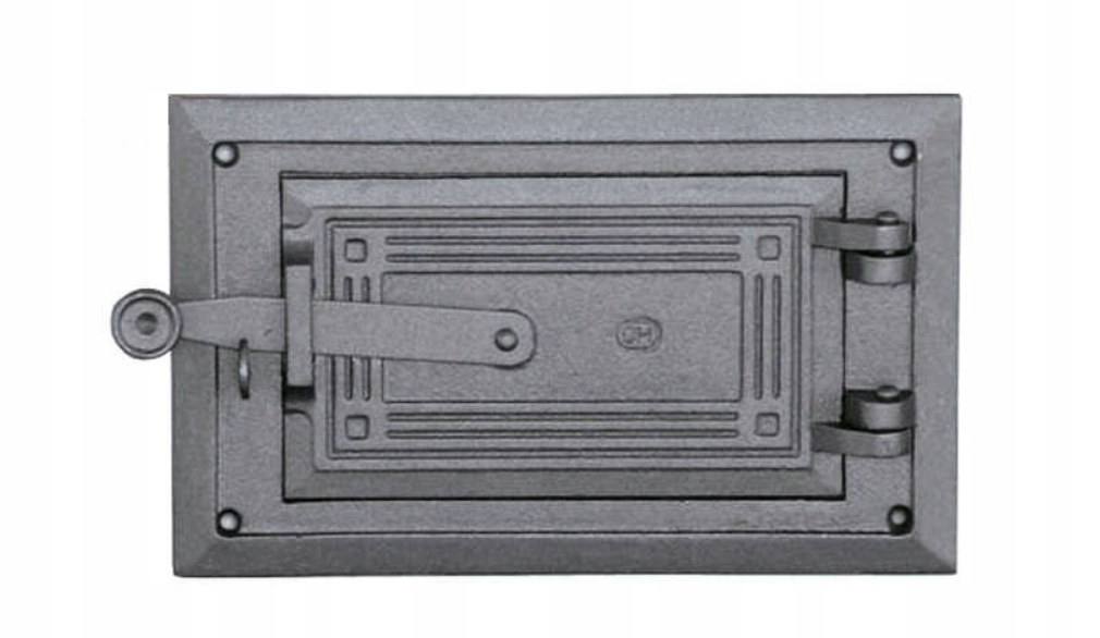 Litinová kuchyňská dvířka pro kuchyňskou troubu a gril