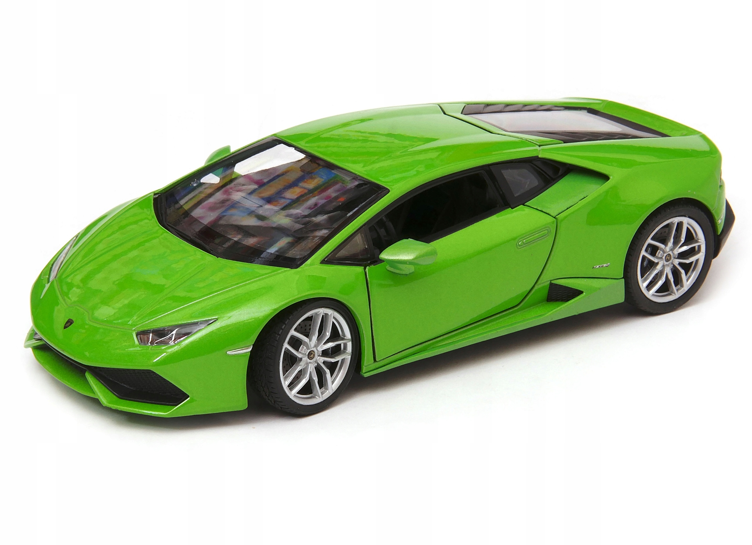 Lamborghini Huracan Coupe 1:24 model Welly zelený