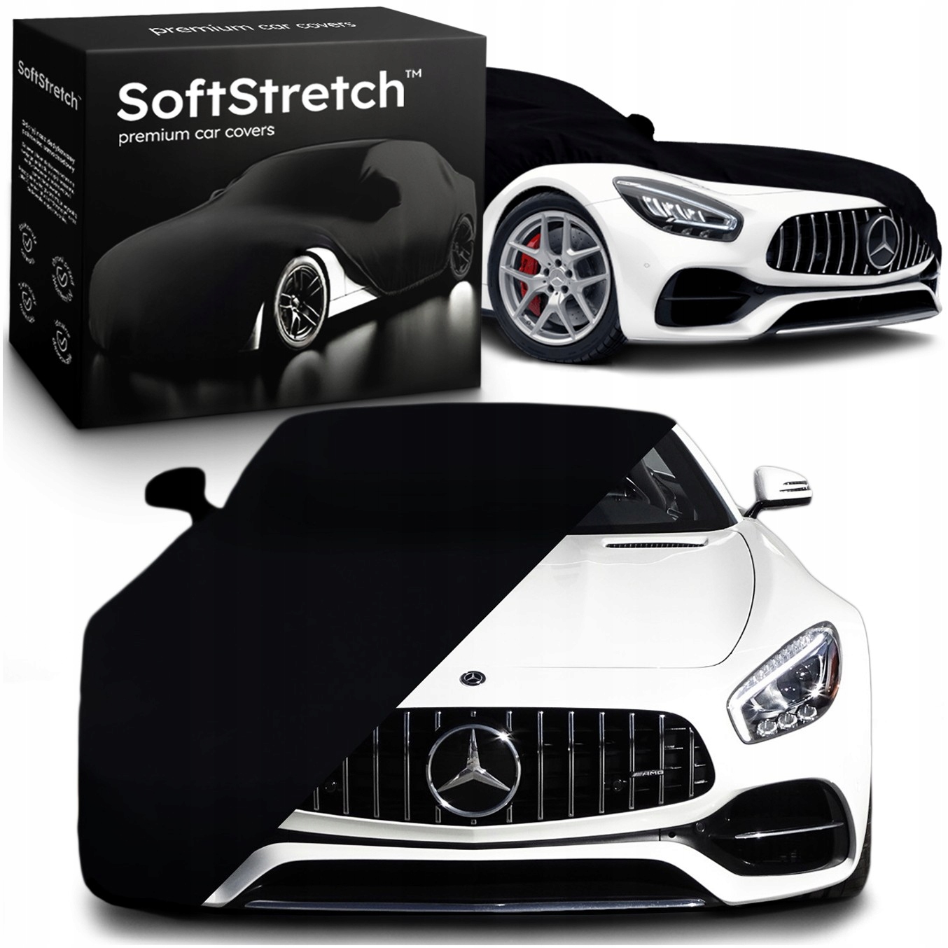 Elastický potah na auto SoftStretch Premium pro Mercedes Amg Gt