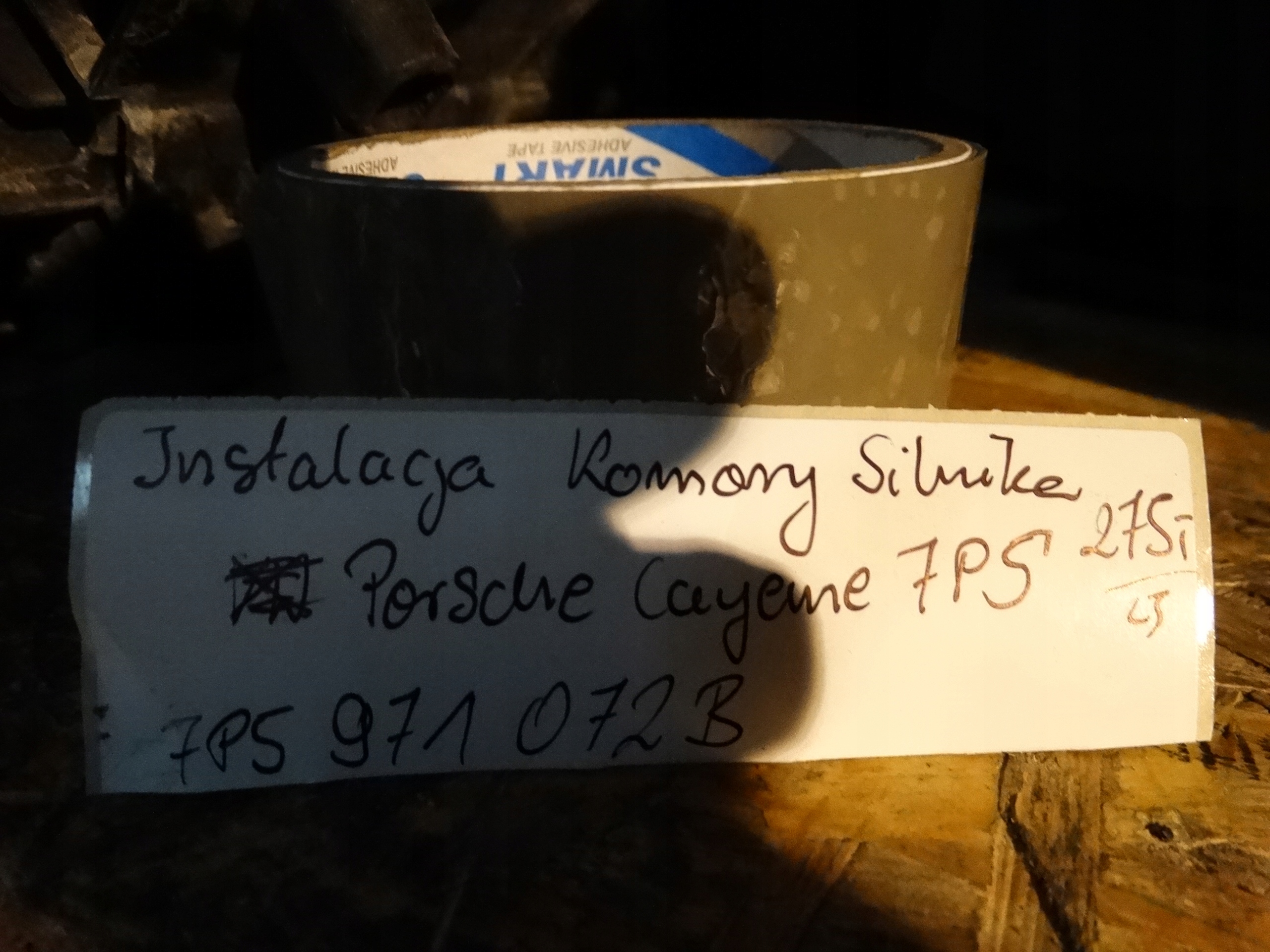 cablaggio KOMORY Motore PORSCHE CAYENNE 7P5 1