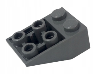 

Lego 3747b Skos Odwrócony 3x2 szary ciem Nowy (2g)