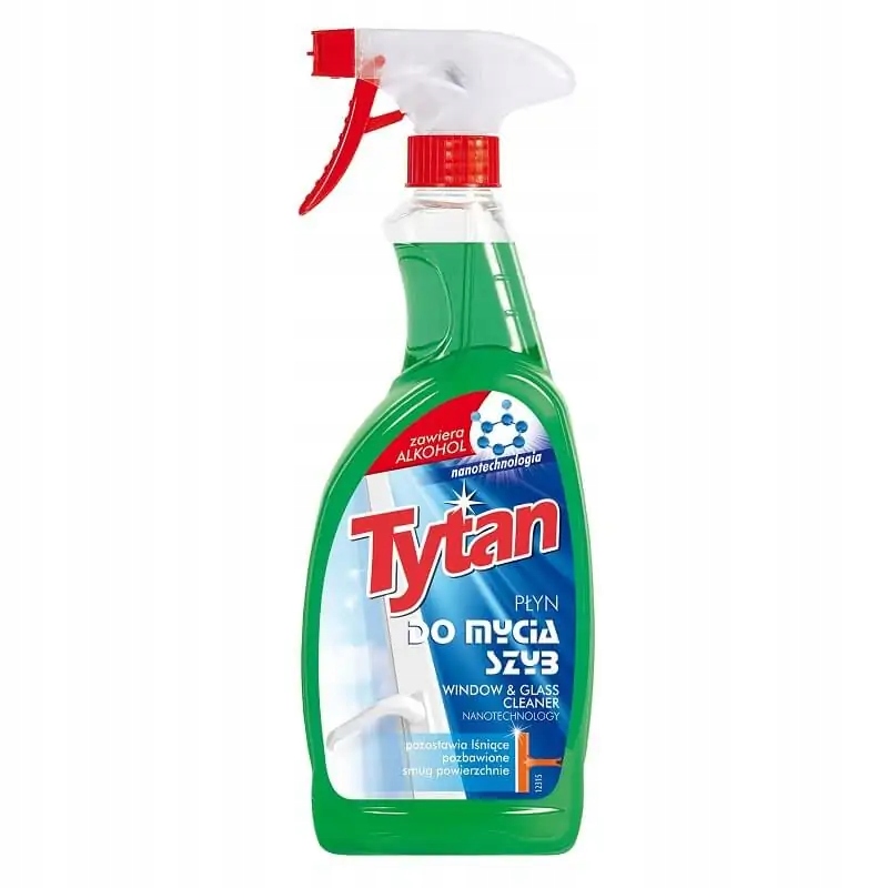 Tytan spray Płyn do mycia szyb Nanotechnologia 750