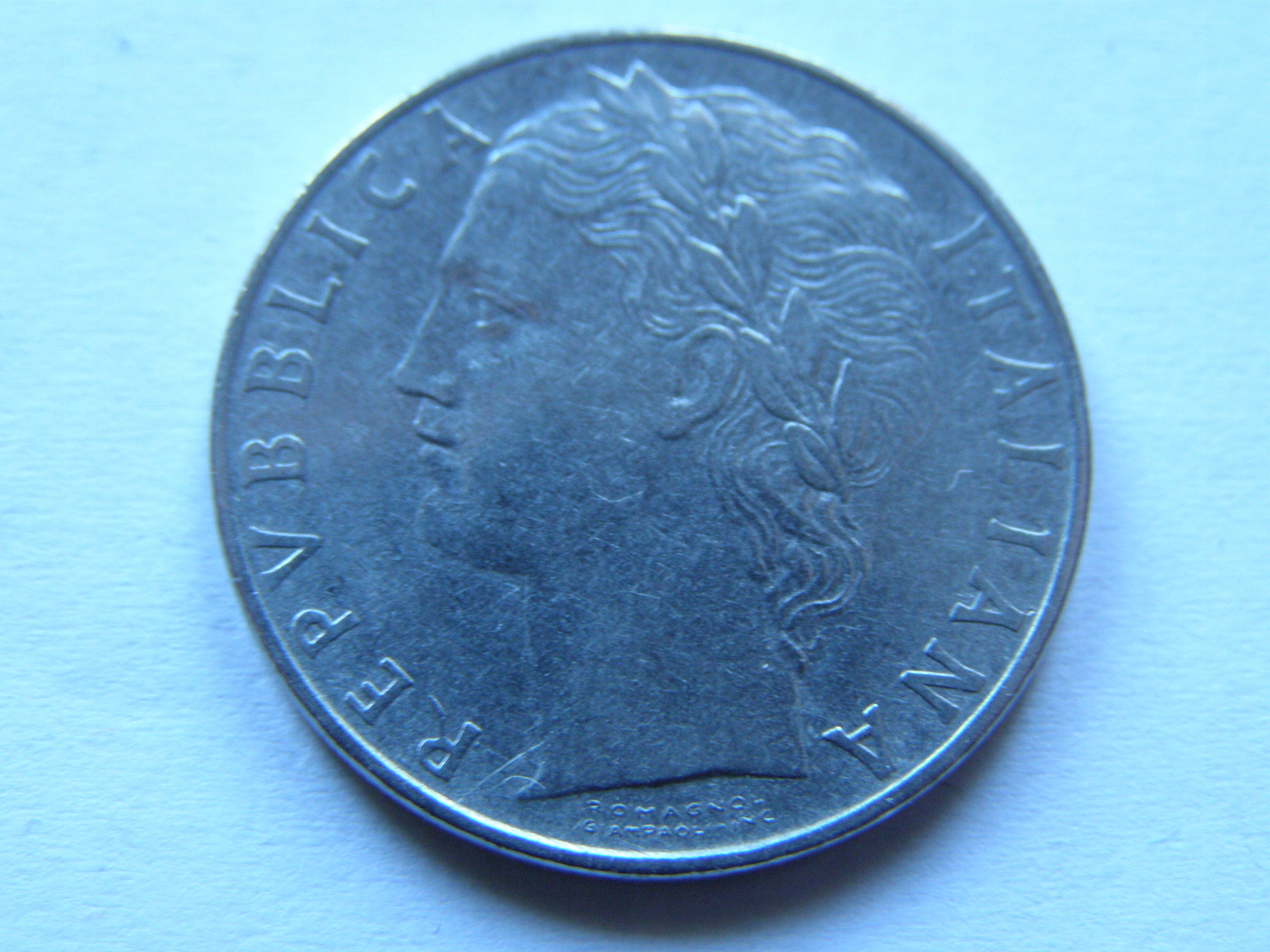 WŁOCHY ITALIA 100 LIRA 1958 ROK !!!!!!!!!!!!! 1295