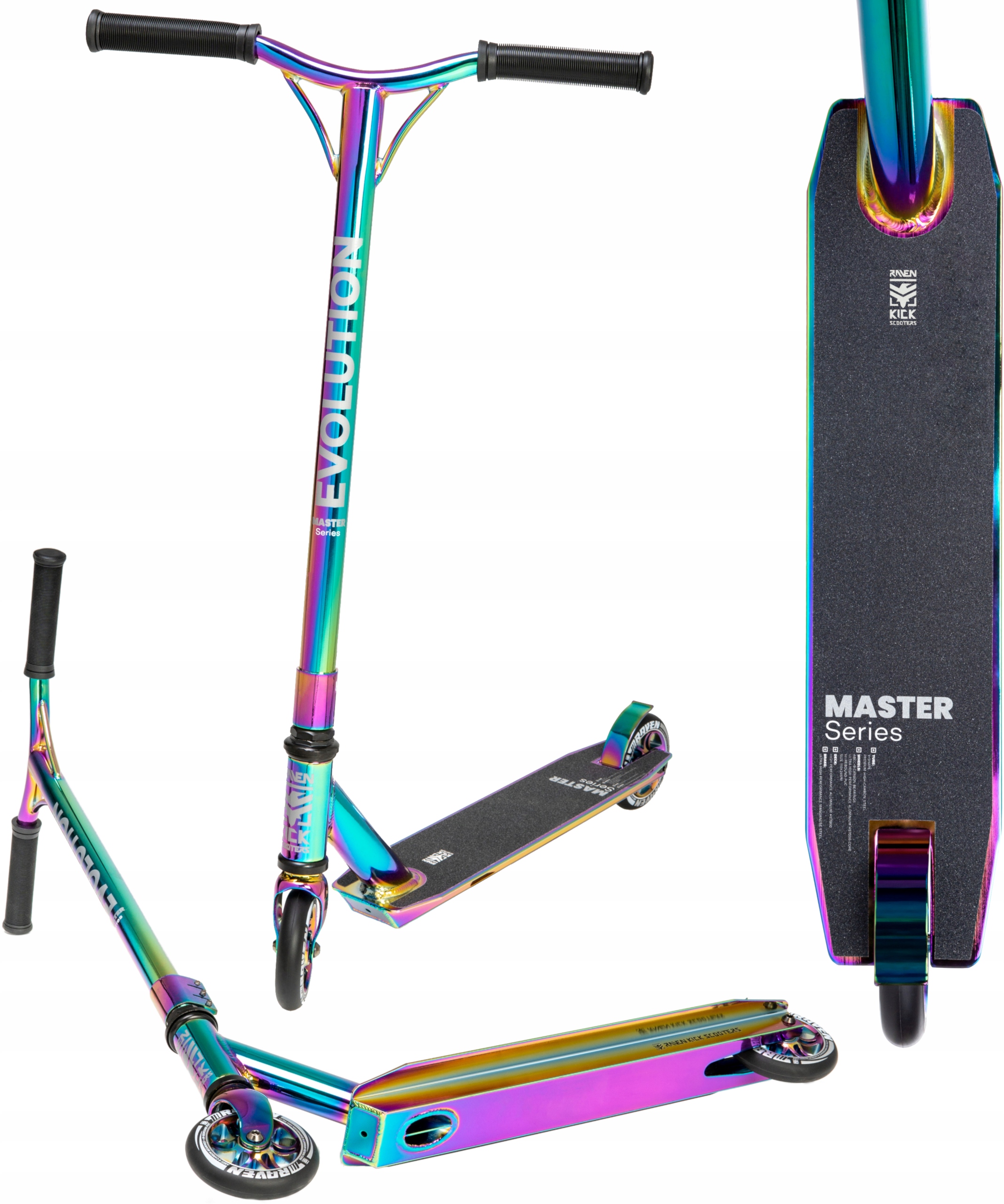 

Hulajnoga Wyczynowa Raven Master Rainbow 110mm
