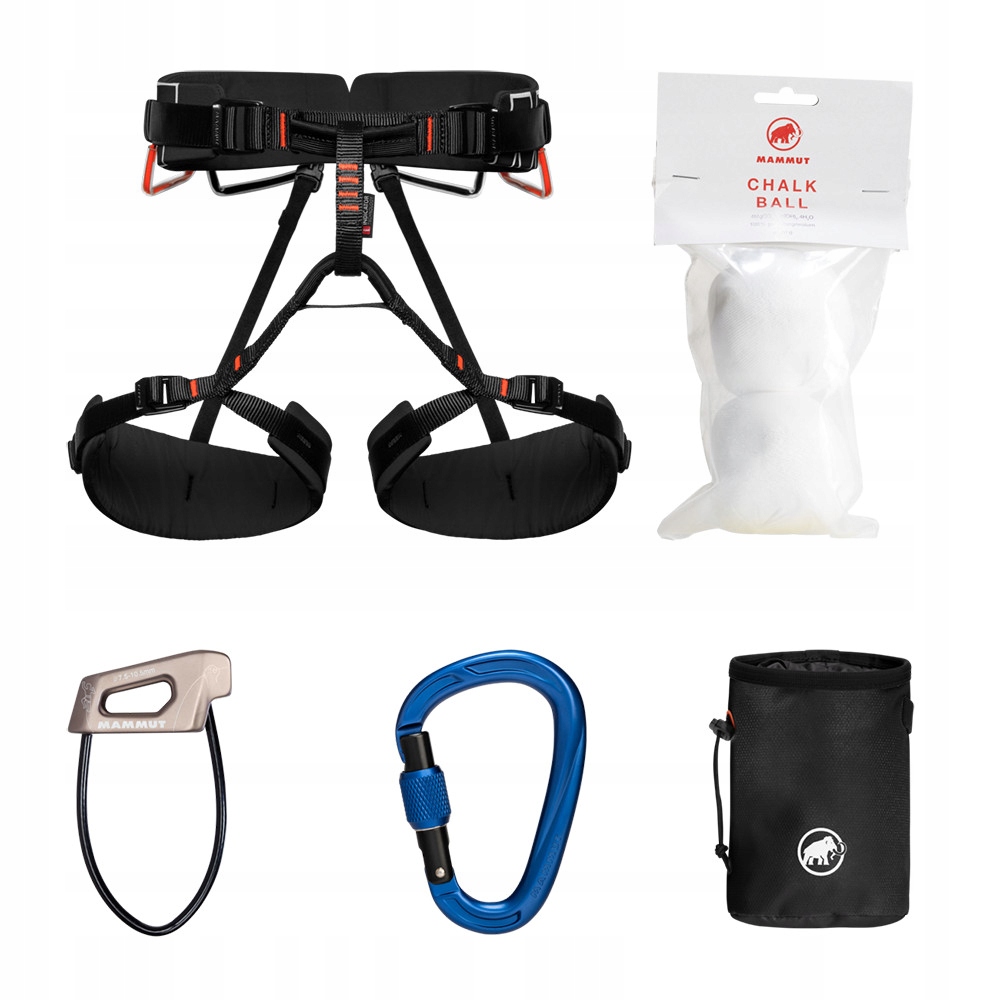Lezecký set Mammut Ophir 4 Slide Climbing Package black|XS-M