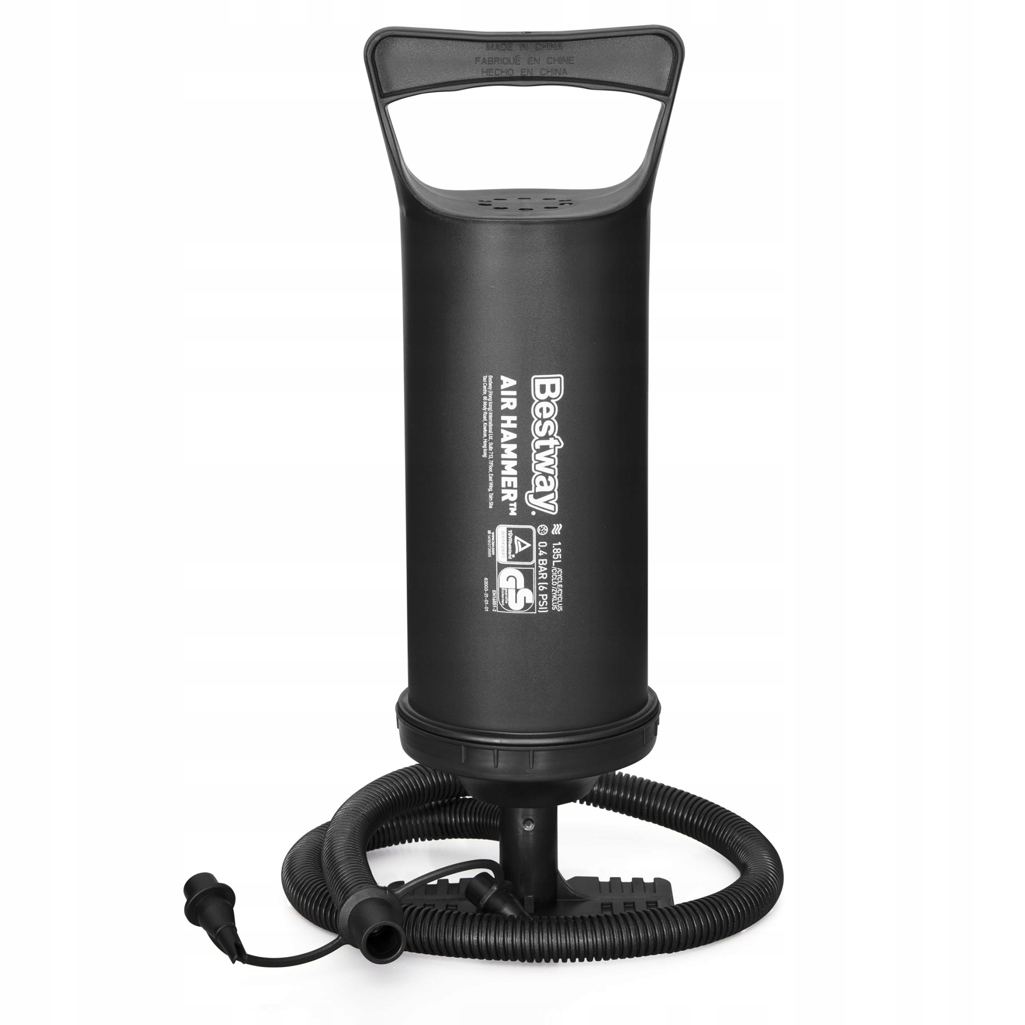 

Pompka Ręczna Tłokowa 36 cm 3 konc. Bestway 62003