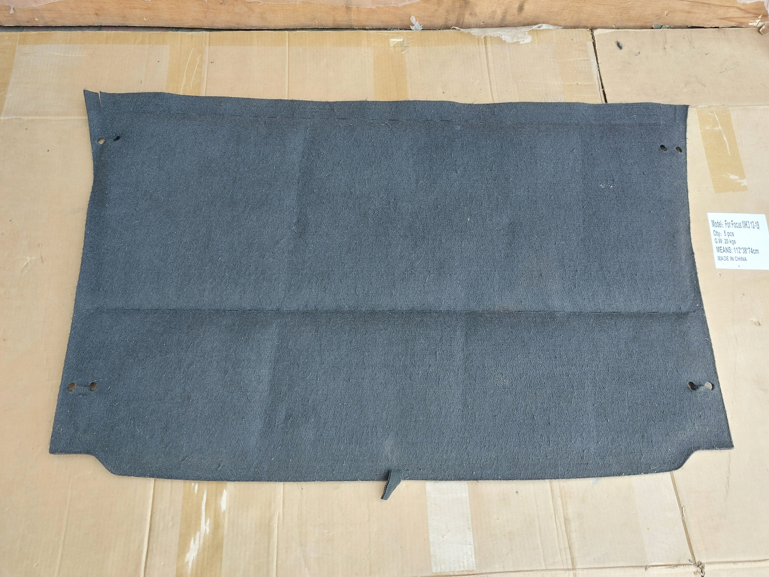 FORD ECOSPORT 2015 mats floor boot CN15-A13065-BB