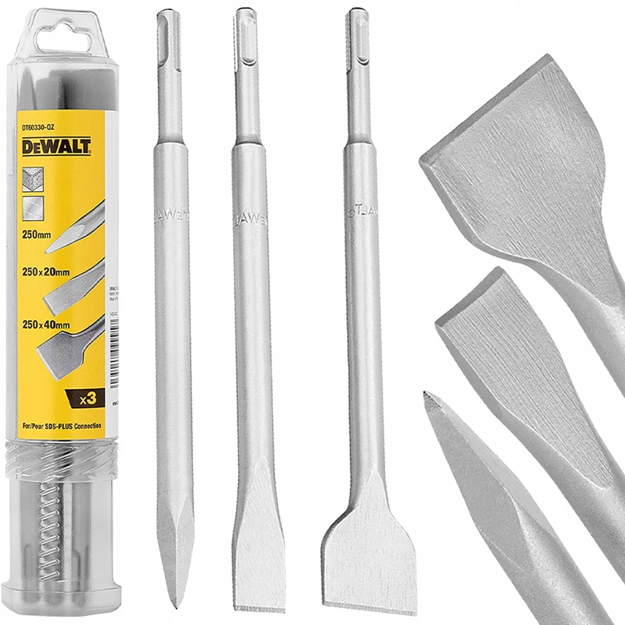 

Szpicak Dłuto Sds 20/40x250mm DeWALT DT60330
