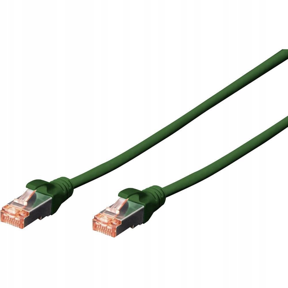 Digitus DK-1644-005/G kabel sieciowy 0,5 m Cat6 S/FTP (S-STP) Zielony