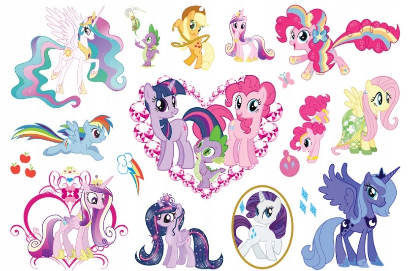 

Tatuaże Zmywalne Dla Dzieci My Little Pony CG084