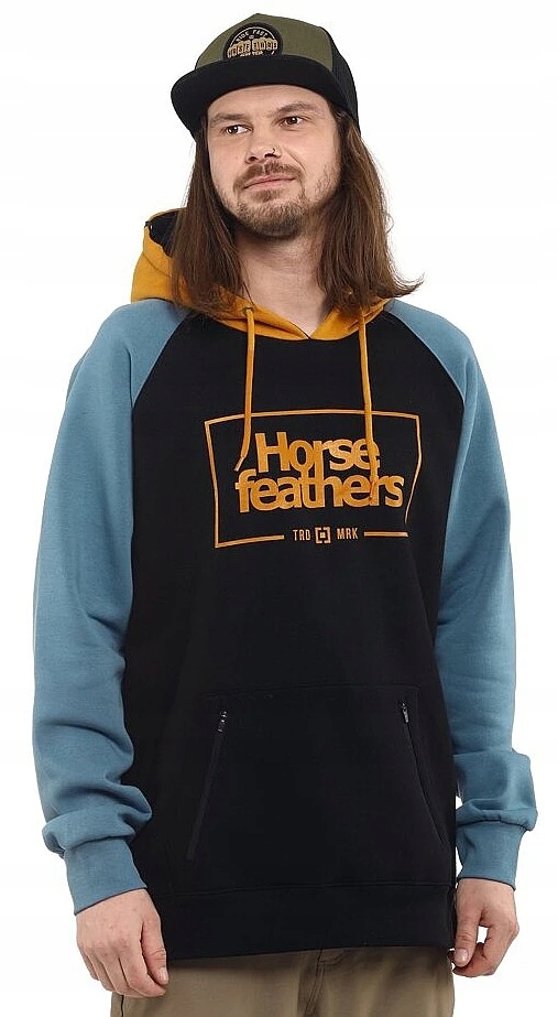 bluza Horsefeathers Label Blue Heaven