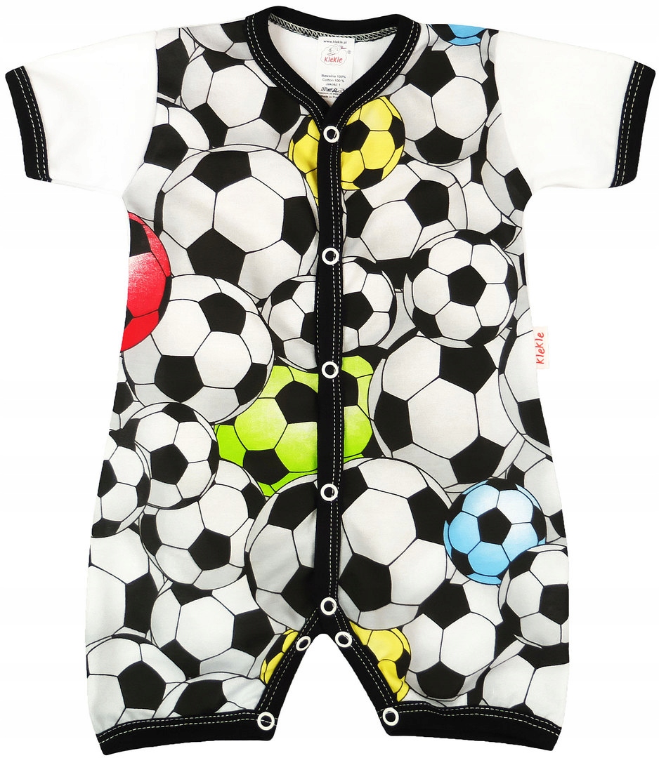PAJAC KRÓTKI RĘKAW rampers , Piłki 56 KLEKLE