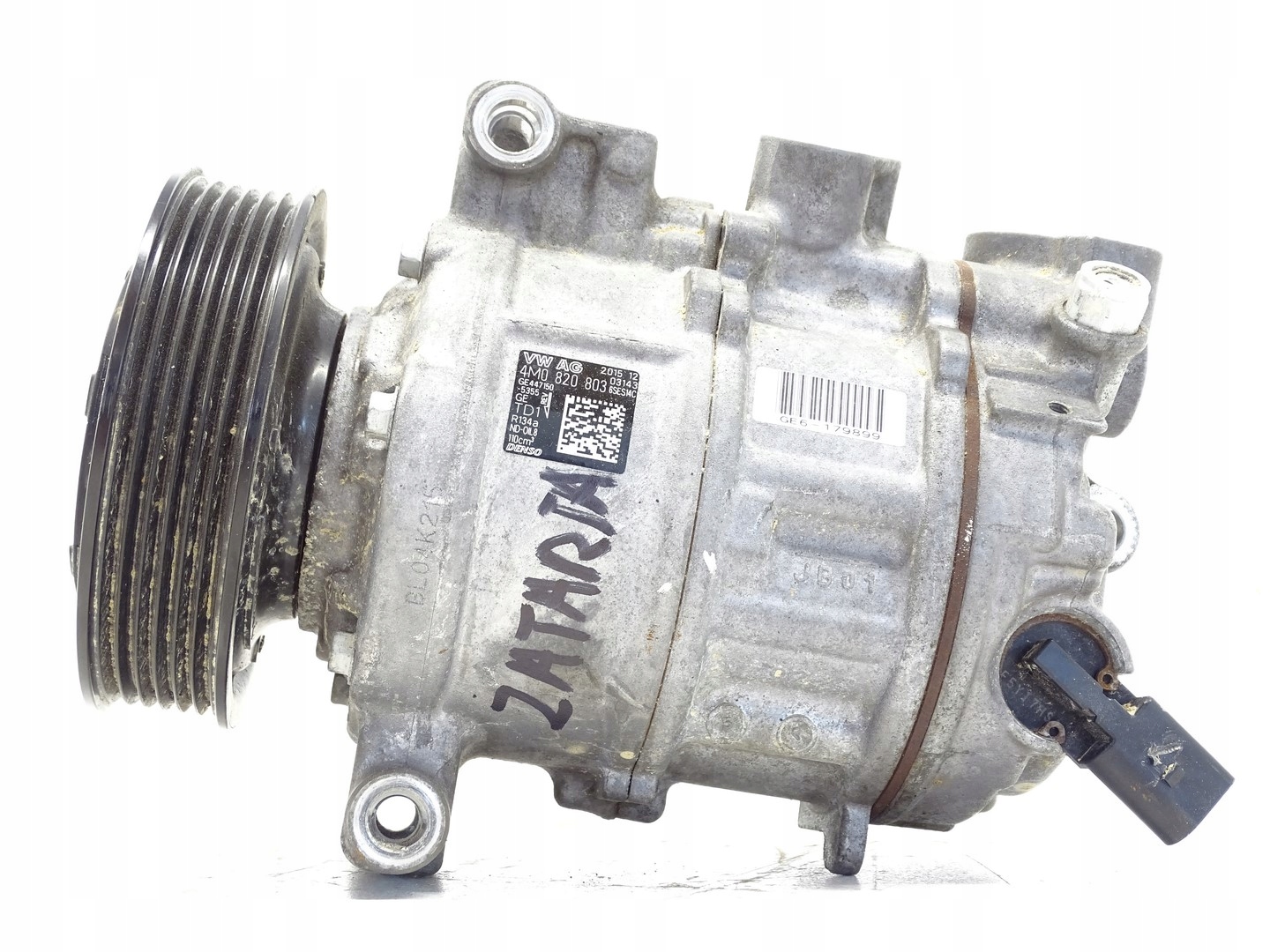 compressor compressor; of the air conditioning AUDI Q7 4m0820803