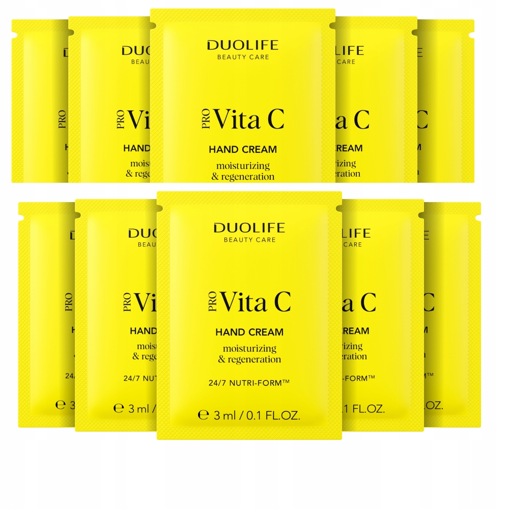 10x 3 ml Vita C Hand Cream krem do rąk Dulife