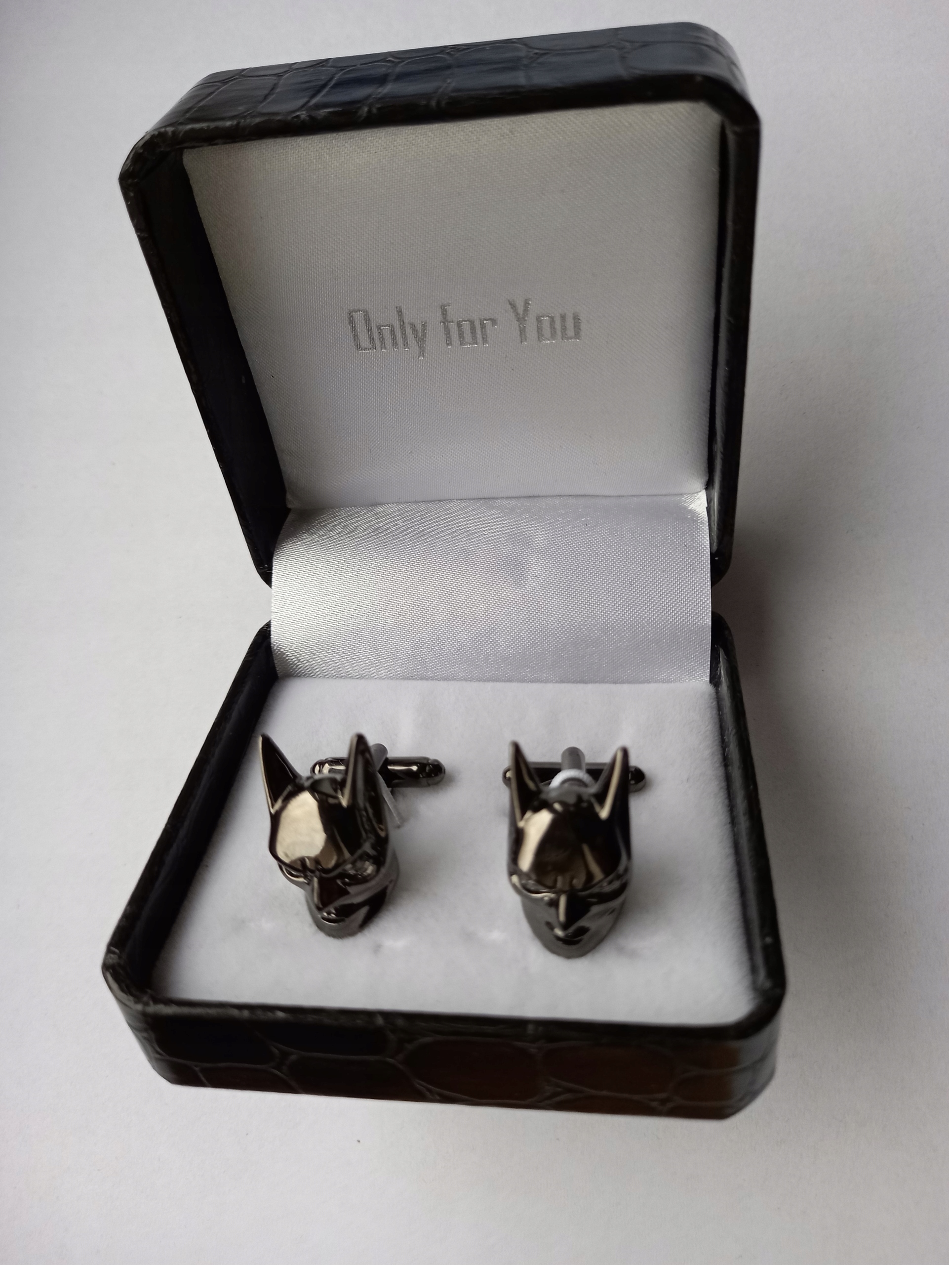 Manžetové knoflíčky Černý Batman Superhrdina