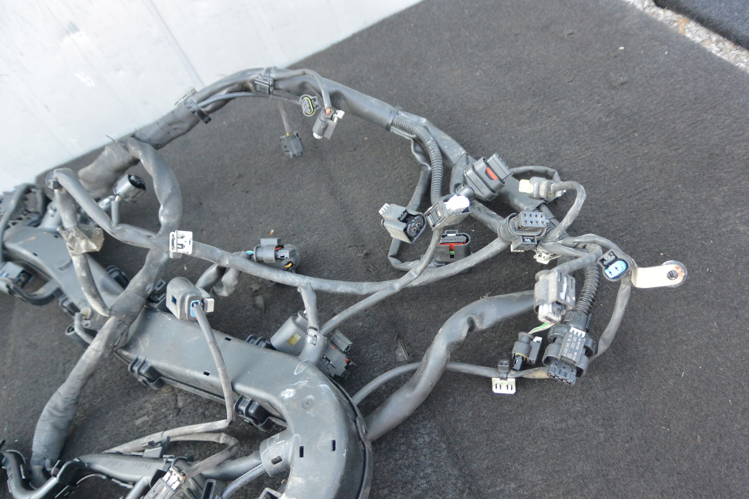 bundle motor wiring MERCEDES-BENZ E-KLASA LIFT 2.2 CDI HYBRYDA