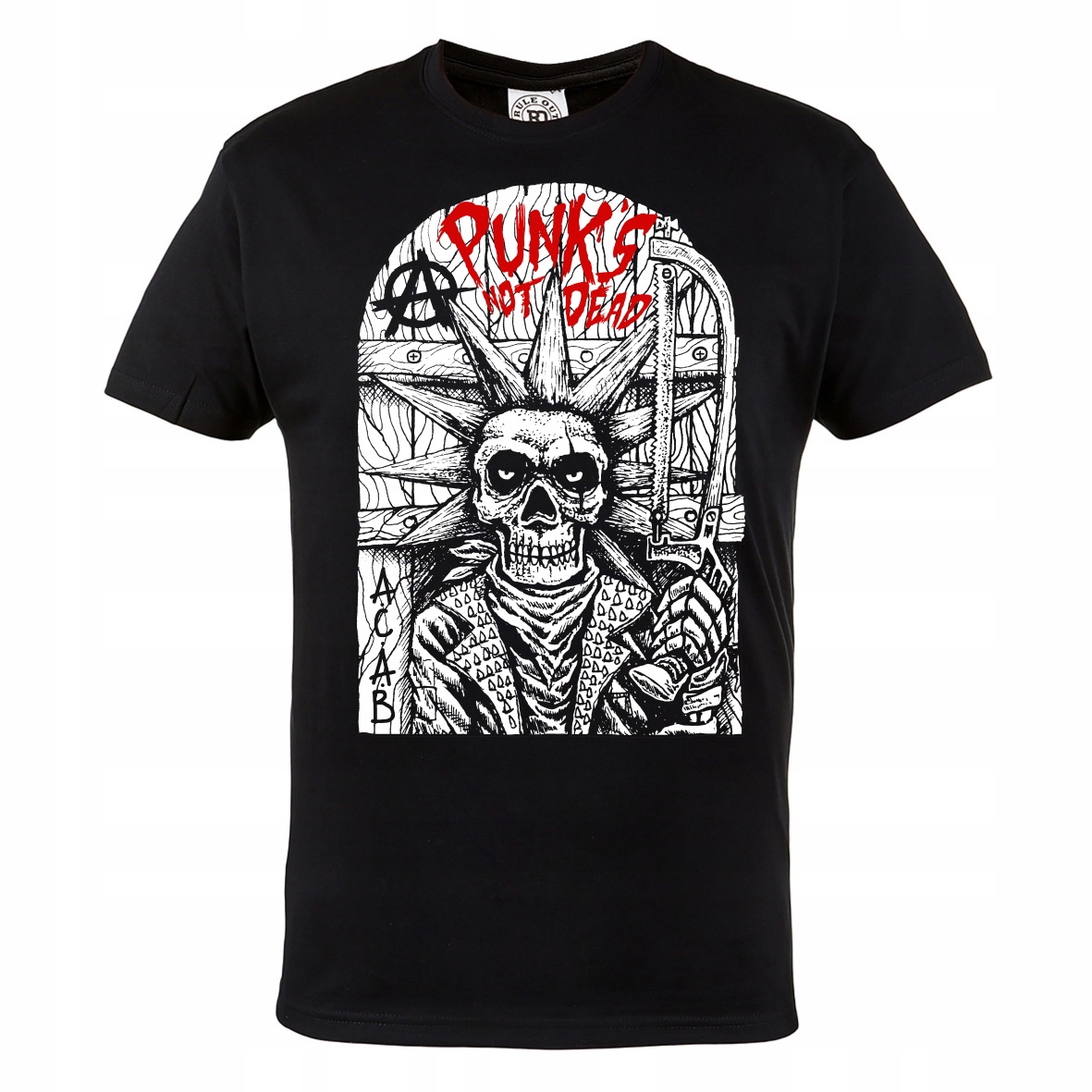 

Koszulka Muzyczna Punk Rock Heavy Metal Czaszka