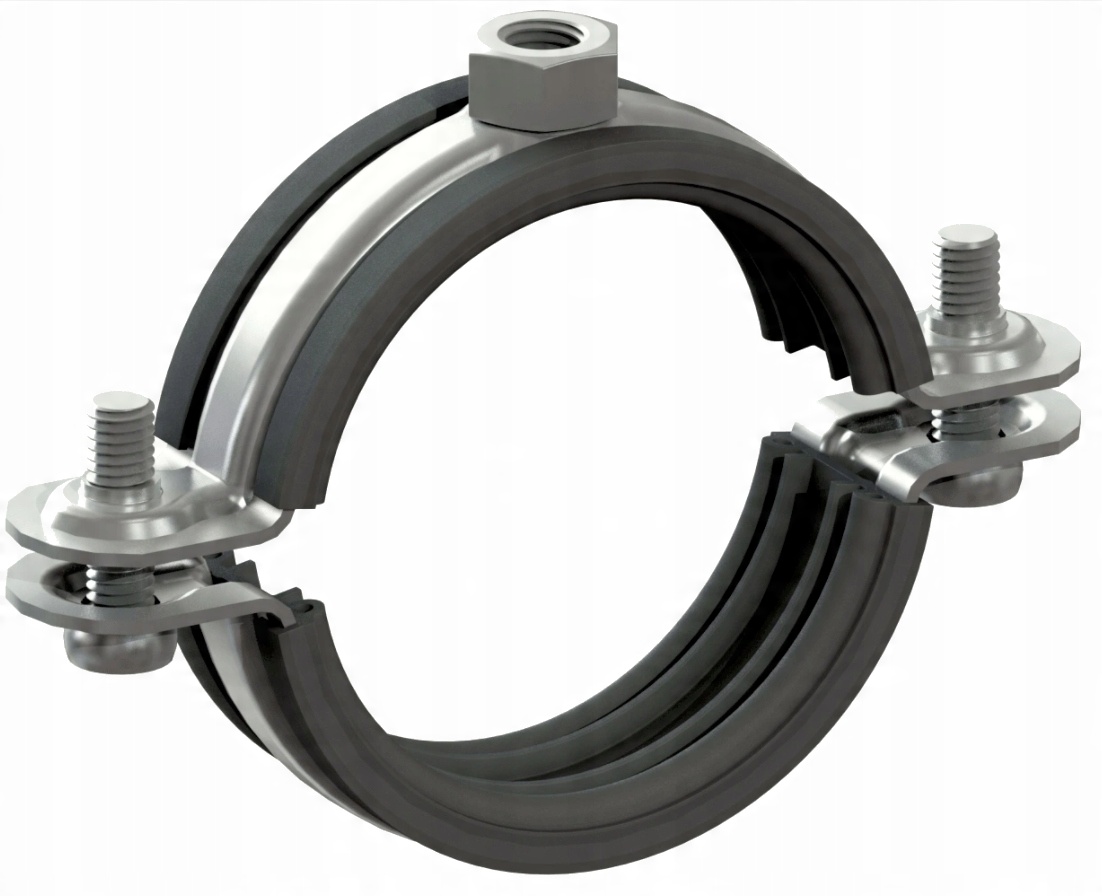 

Obejma Uchwyt Z Gumą Duo 2 1/2'' 74-79 mm Mocna