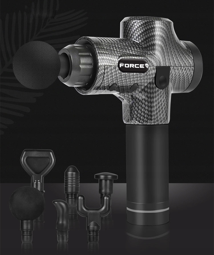 PISTOLET DO MASAŻU MOCNY MASAŻER WIBRACYJNY X Pomiary prędkość