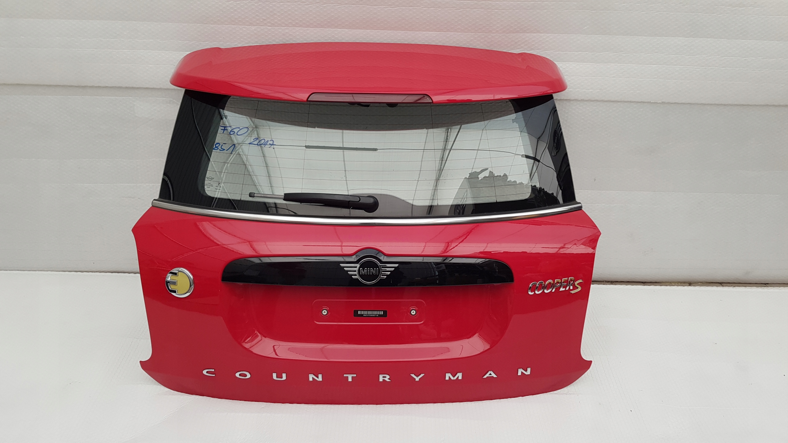 KLAPA TYLNA MINI COUNTRYMAN II F60 851 2017 SE