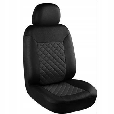 Pokrowiec samochodowy fotel przód czarny Aura