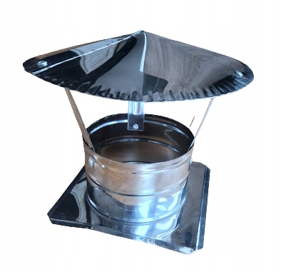 

Daszek dymny kominek went. 100mm z podstawą Nierdz