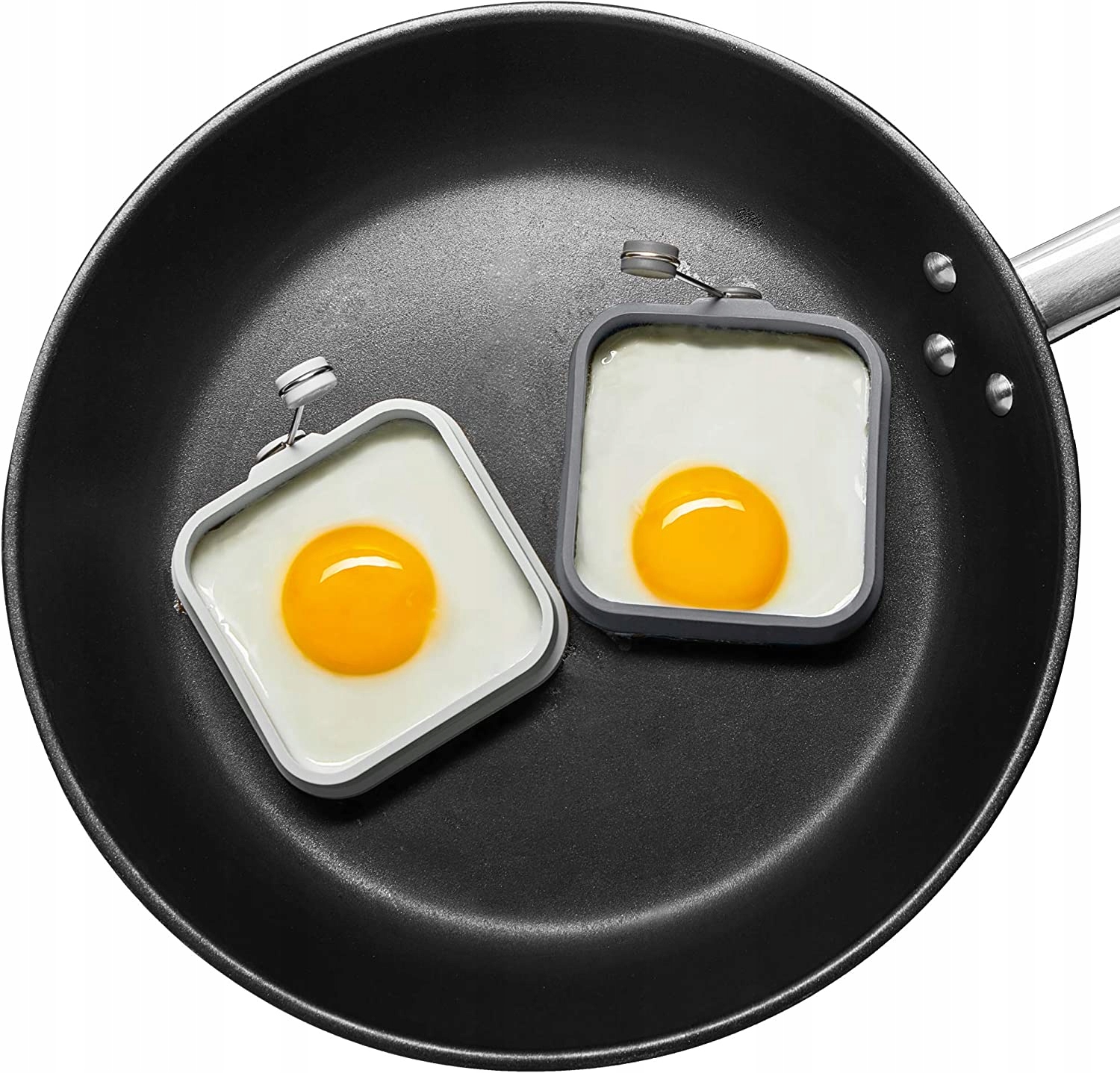 

Foremki obręcze do Jajek sadzonych x 2 szt Silikon