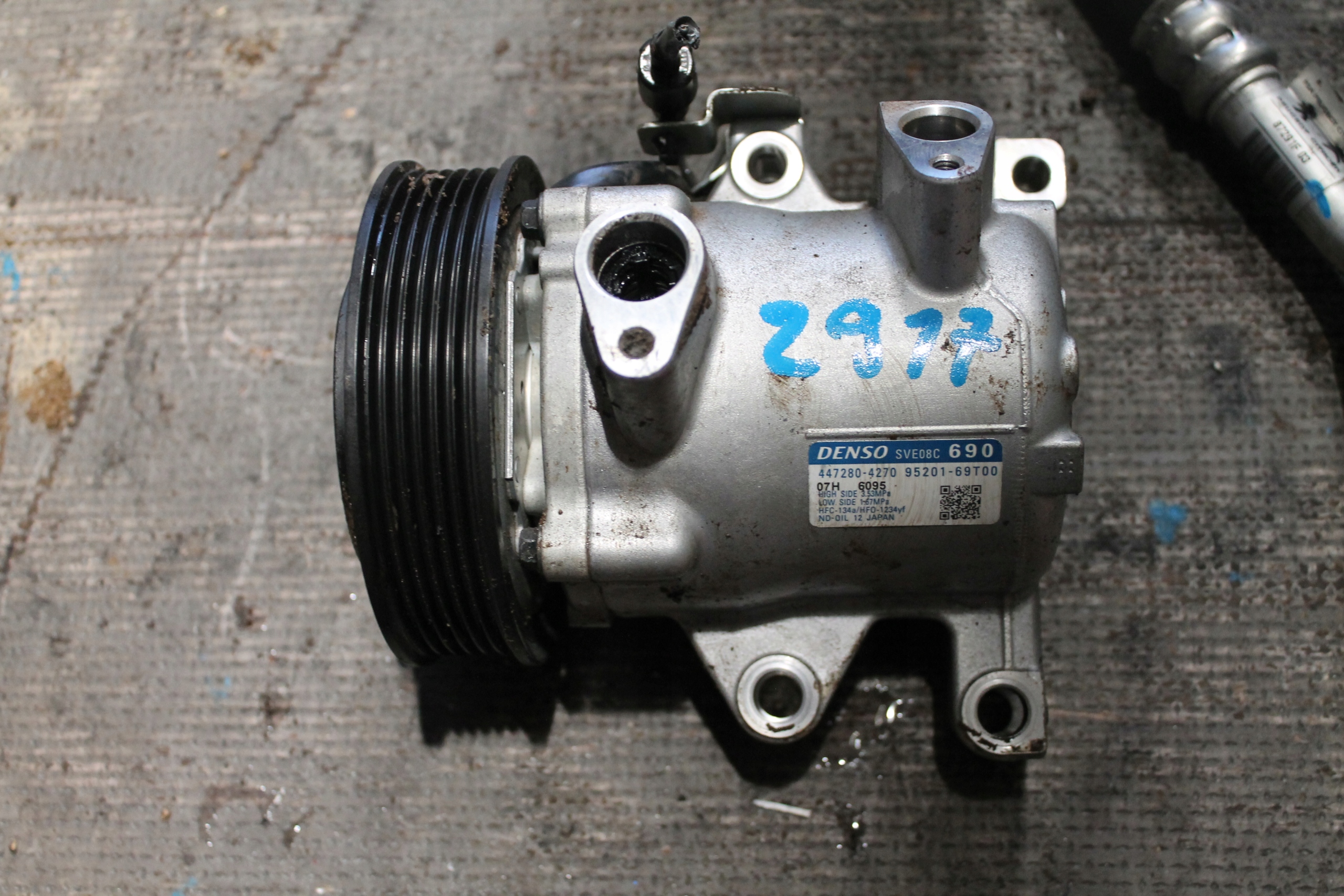 2917. Klimakompressor klimaanlage SUZUKI SWIFT 95201-69T00