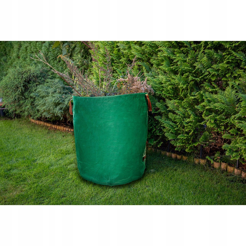 TORBA OGRODOWA 270 L USZTYWNIONA KRAWĘDŹ 3 UCHWYTY Kod producenta 15G541