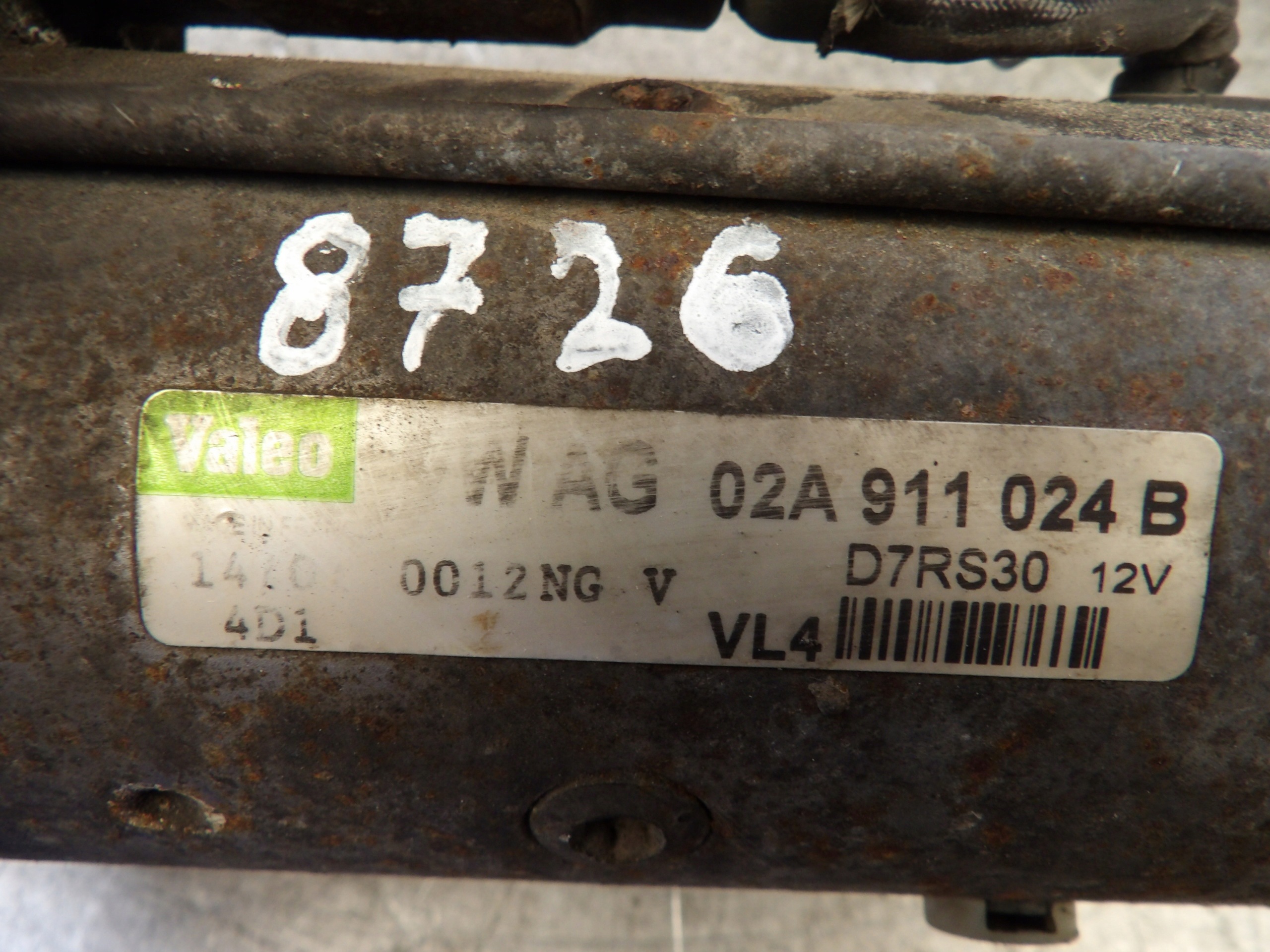 VW Golf IV starter