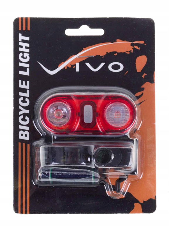 LAMPA TYLNA XC-151R 2 DIODY LED 0,5W ,4-FUNKC. RJX Model XC-151R