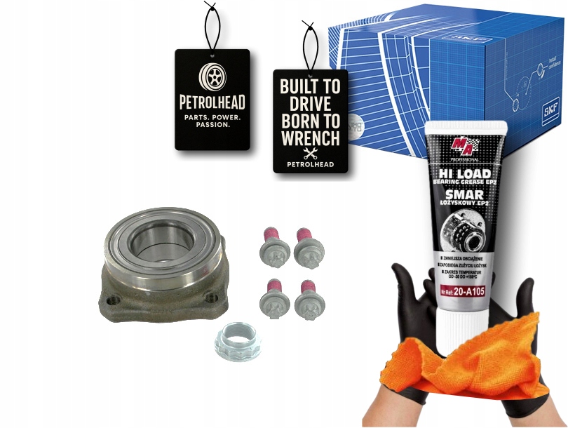 Sada Ložiska Kola S Nábojem Zadní Bmw 5 F10 5 F11 5 Gr #Petrolhead Pro+ Kit7
