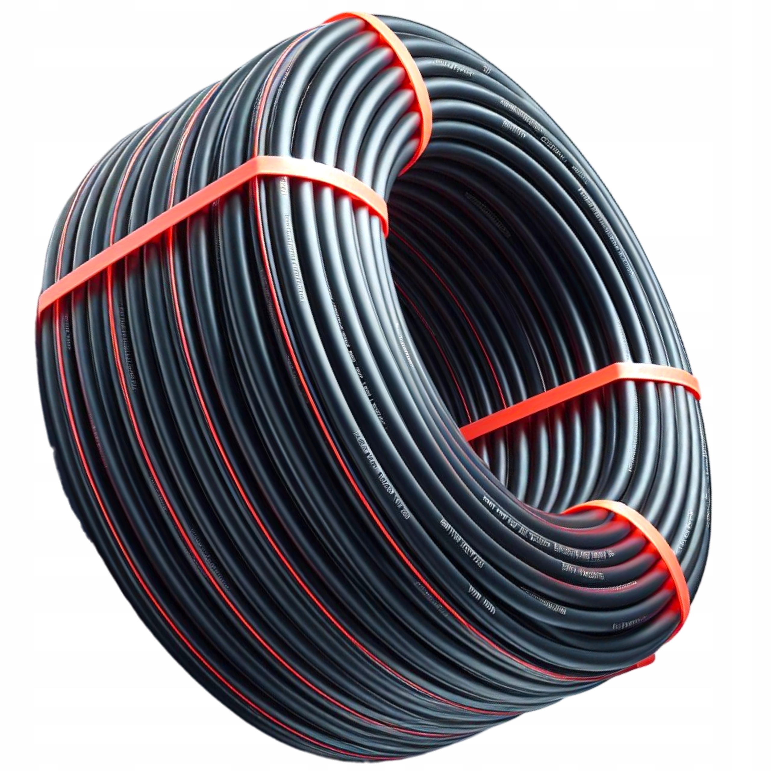 Rura Montażowa FI25 Pe 100m do Nawodnienia Pełna Wąż Szlauf Przewód 25mm