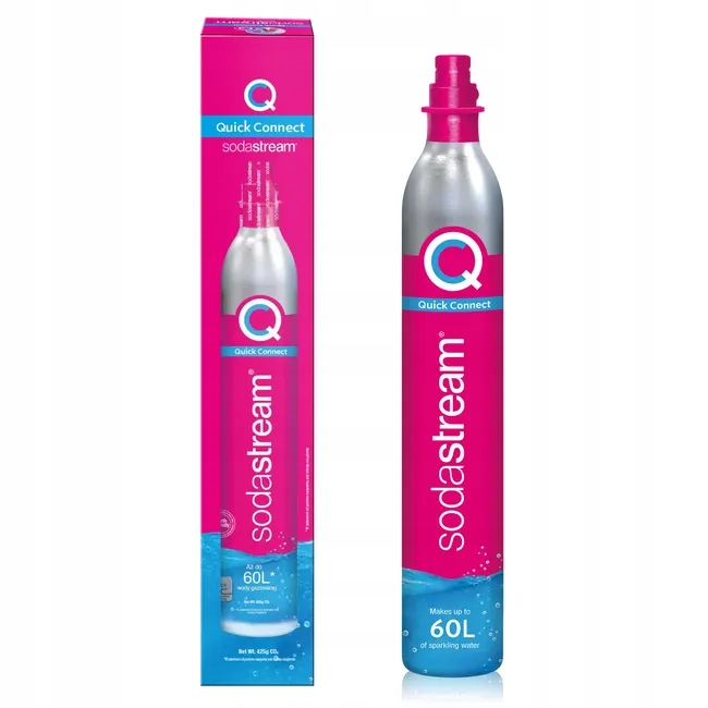 Cylinder z Gazem Co2 Sodastream 60 l Roz