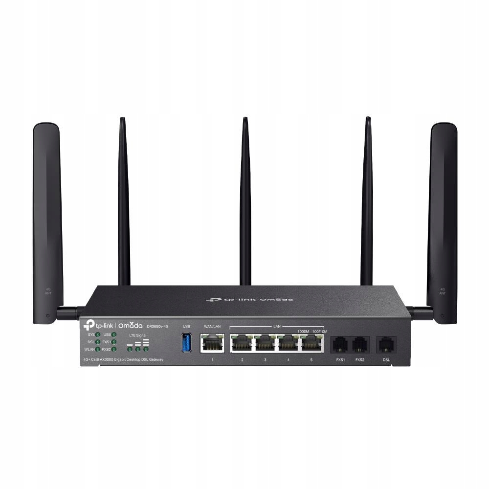 Router TP-Link Omada DR3650V-4G 802.11ax (Wi-Fi 6)