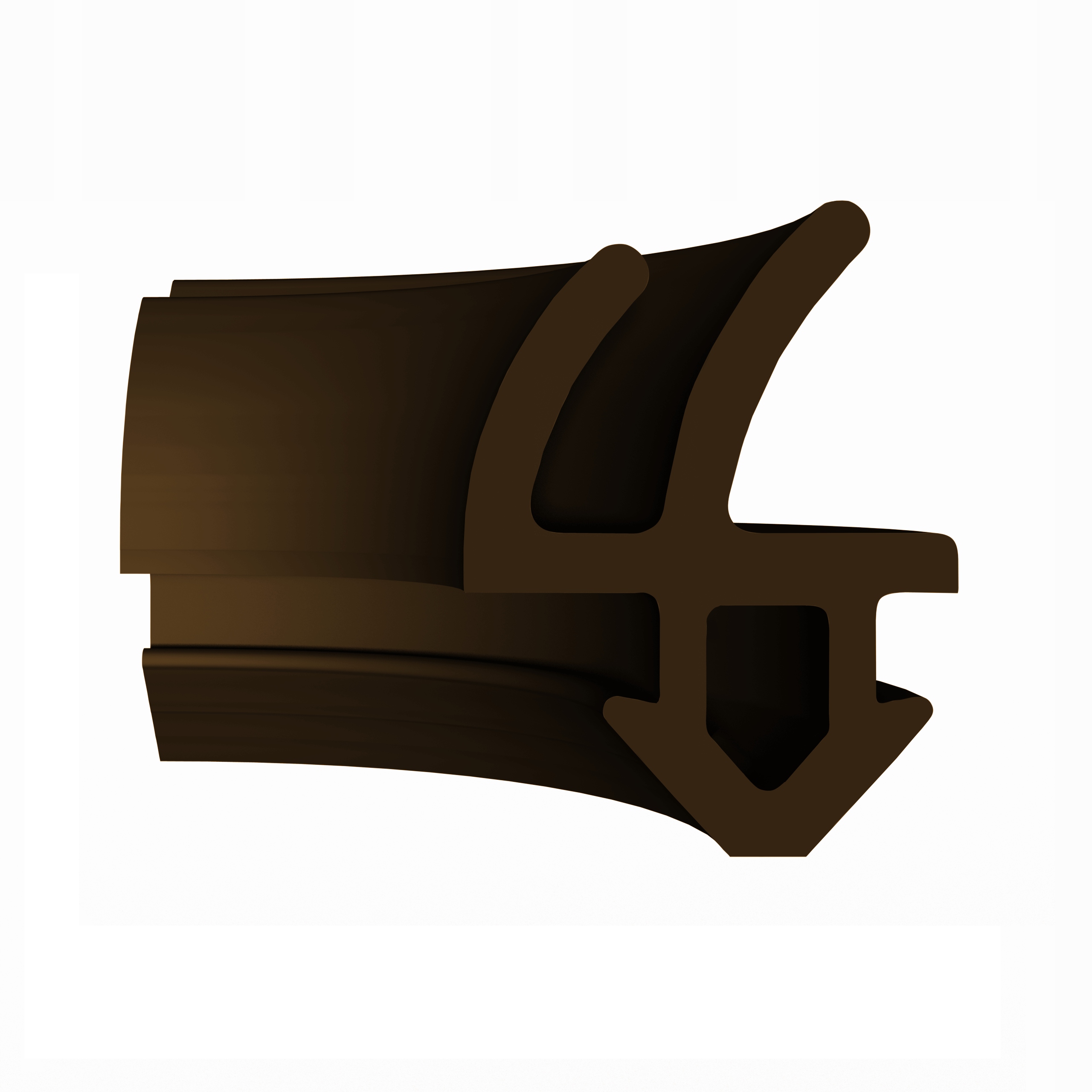 Uszczelka Do Okna Okien Okienna REHAU KR-10 BRĄZ