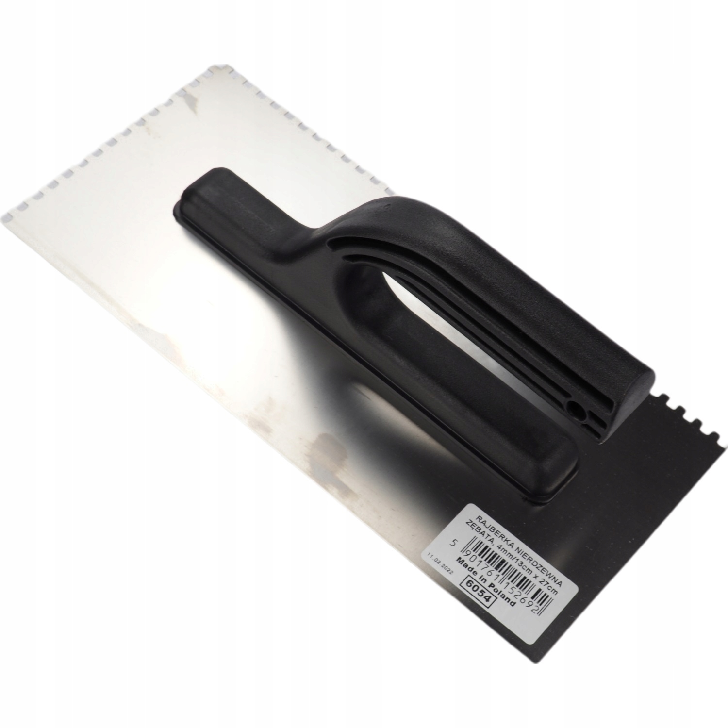 RAJBERKA PACA NIERDZEWNA ZĘBATA 4mm / 13cm x 27cm Kod producenta 6054