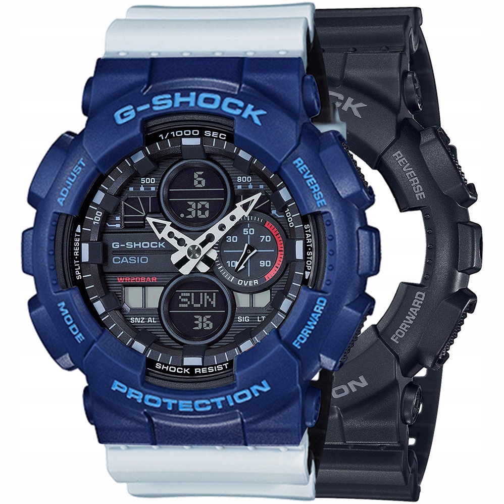 Hodinky Casio G-Shock Set GA-140-1A1ER Bezel 10527398 Řemínek 10527469