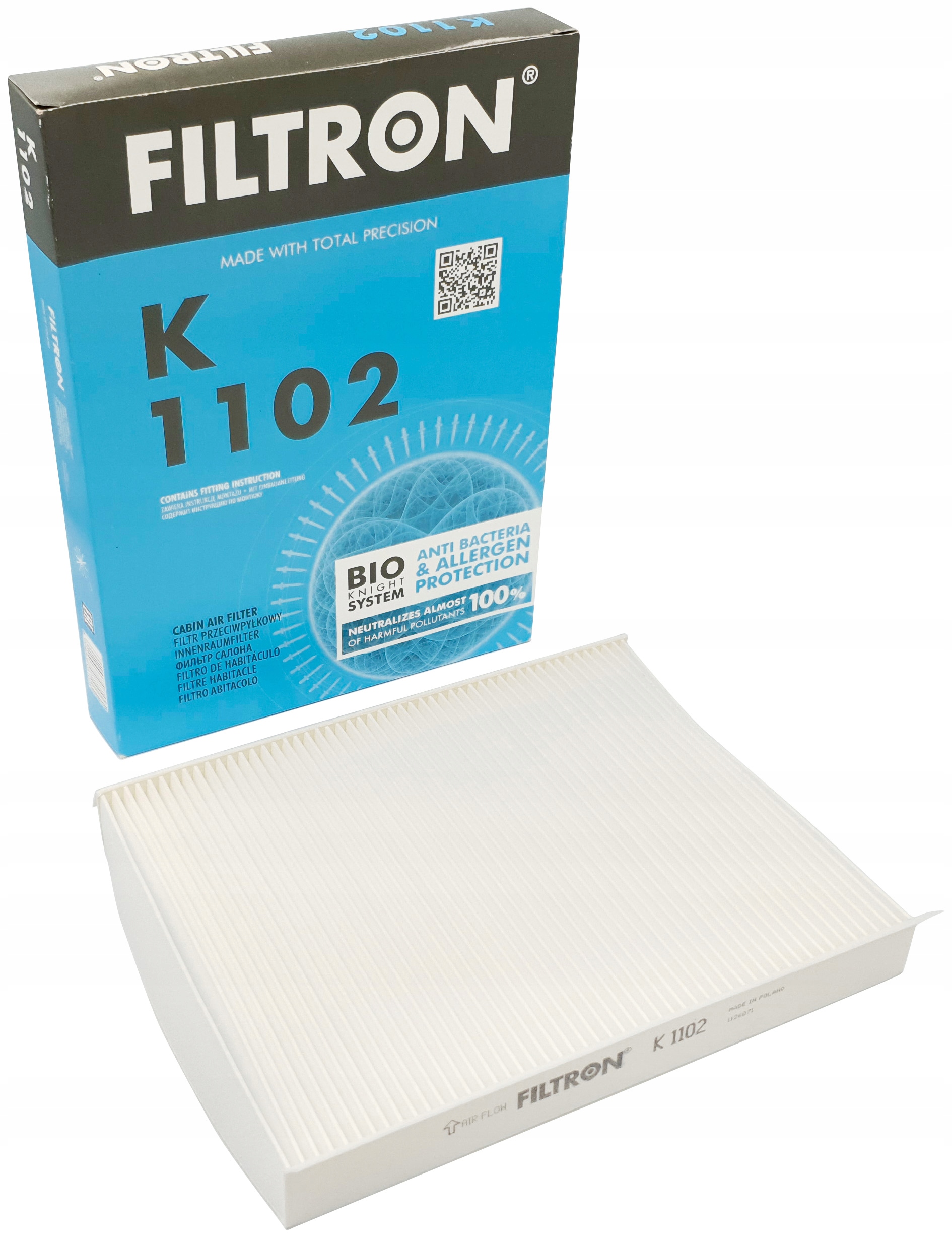 

Filtron Filtr Kabinowy K1102 Citroen Xsara Picasso