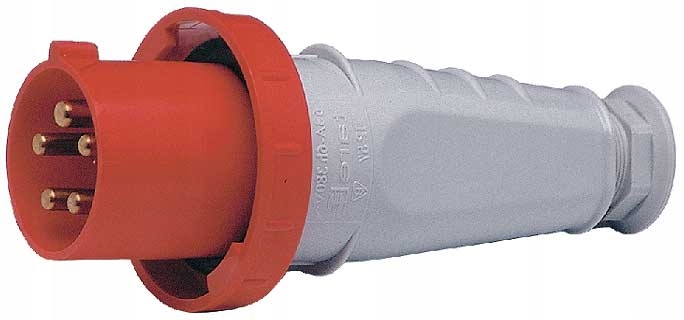 WTCZKA IZOLACYJNA PRZENOŚNA 63A 400V IP67 ZACISKI GWINTOWE TAREL 049